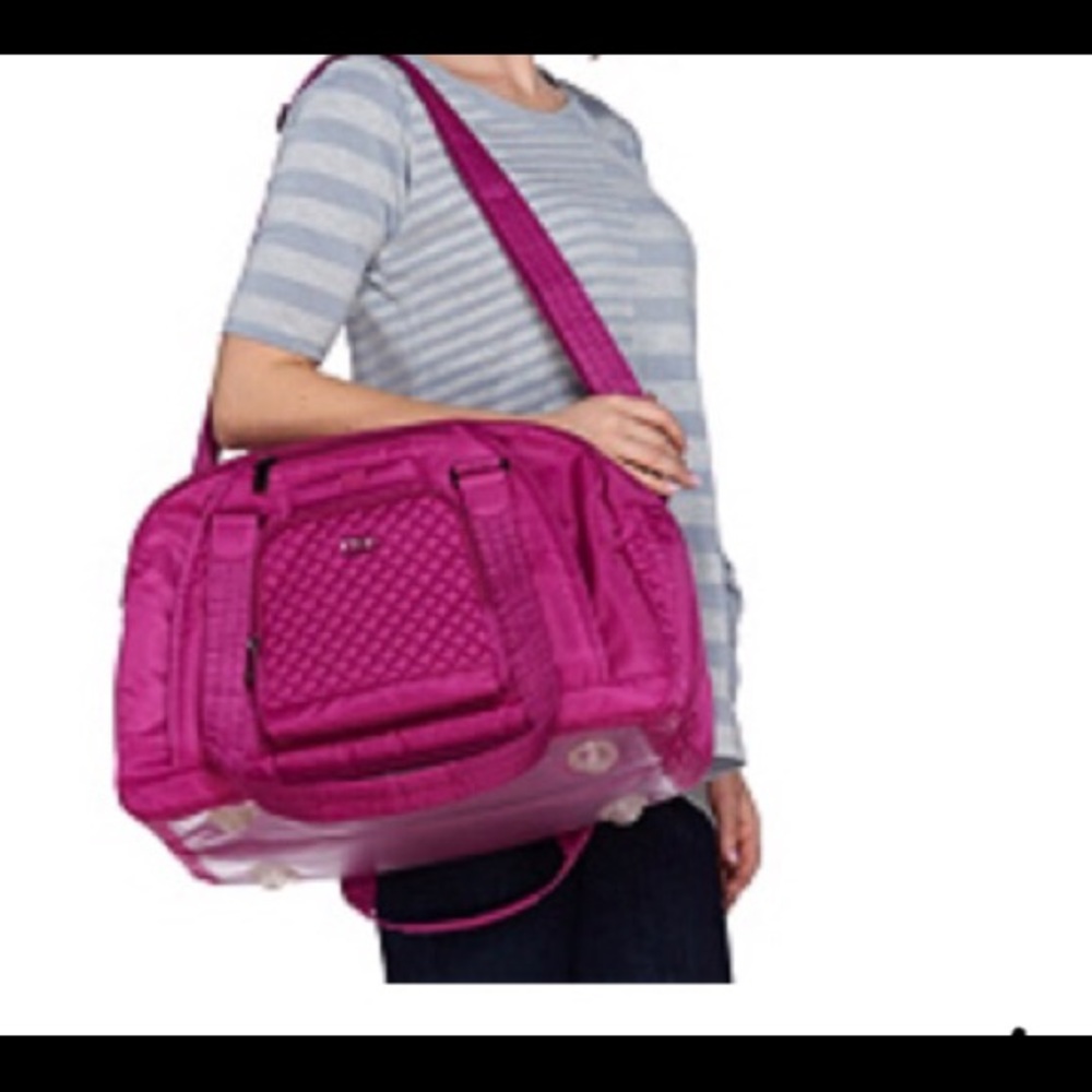 RFID Lug Propeller Overnight/ East/West Bag